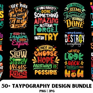 Typography T-Shirt Design Bundle: Sarcastic PNG Quotes (Digital Download)