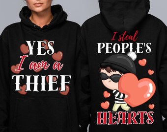 Love Thief PNG - Valentinstag Shirt Design (Digitaler Download)
