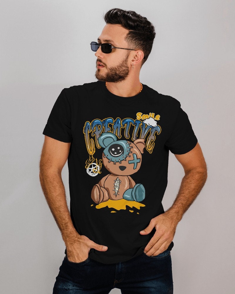 Bear T-shirt Design Bundle, Teddybear Design PNG and JPG