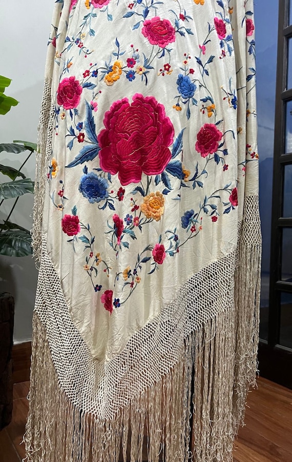 小物 camiel fortgens shawl vintage silk Wildflower Lamé