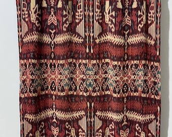 vintage Sumba IKat Woven and Hand Dyed textile traditional tapestry  215 x 115 cm Sale