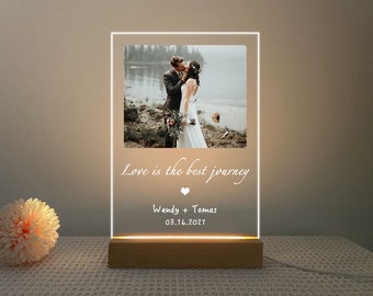 Custom Engagement Gifts for Couple | Personalized Engaged Gifts | Engagement Frame | Custom Gift | Anniversary Birthday Wedding Gifts