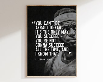 Lebron James Inspirational Quote 