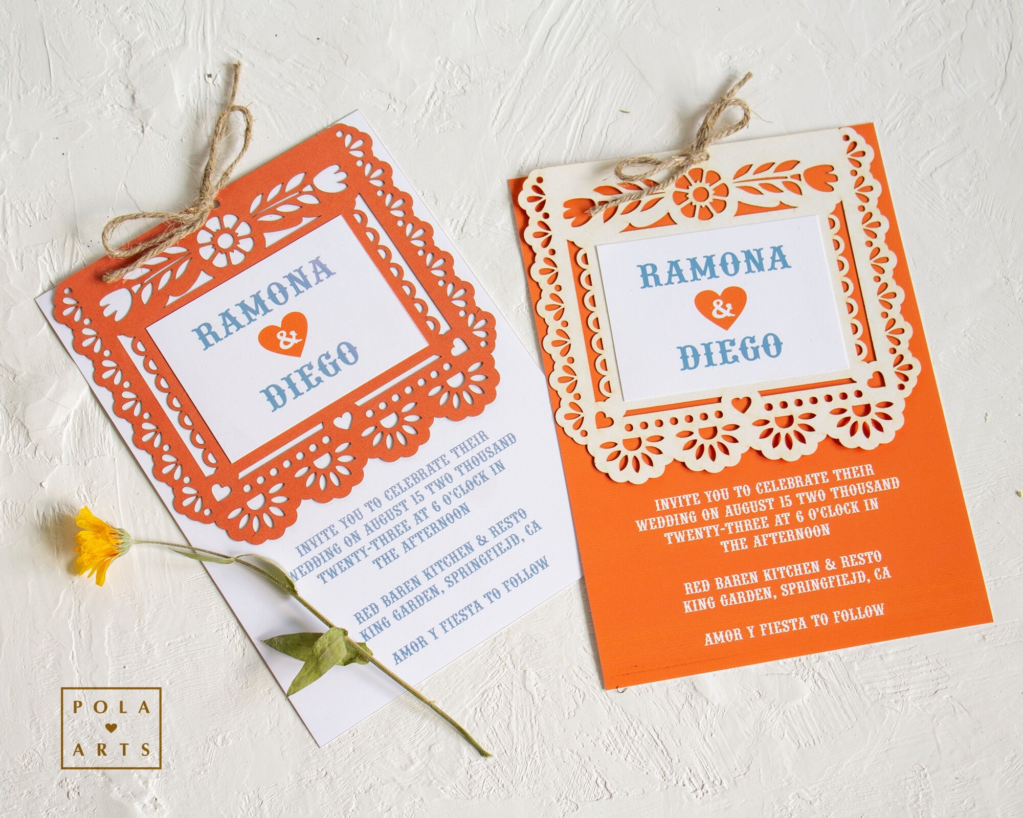 Mexican Invitation Template Svg Papel Picado Wedding Invite - Etsy