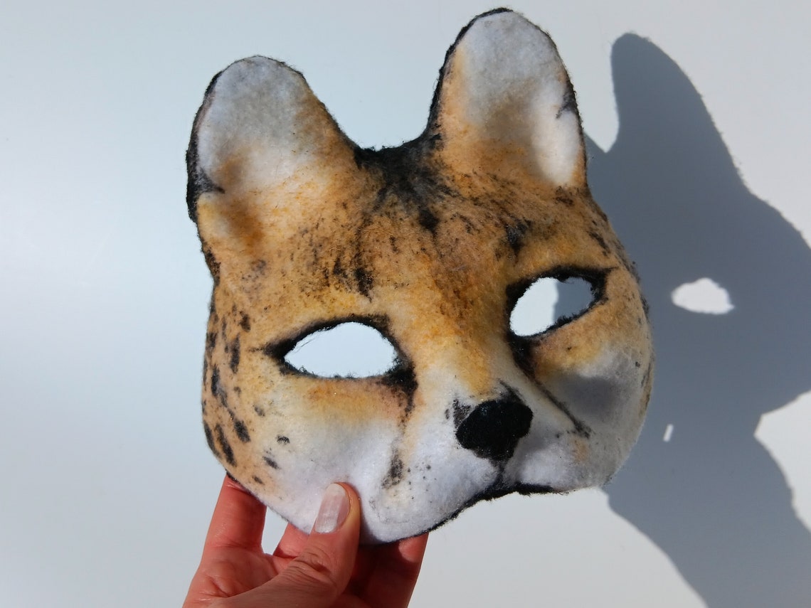 Therian Mask Serval Cat Mask Cat Mask Animal Mask Etsy Ireland