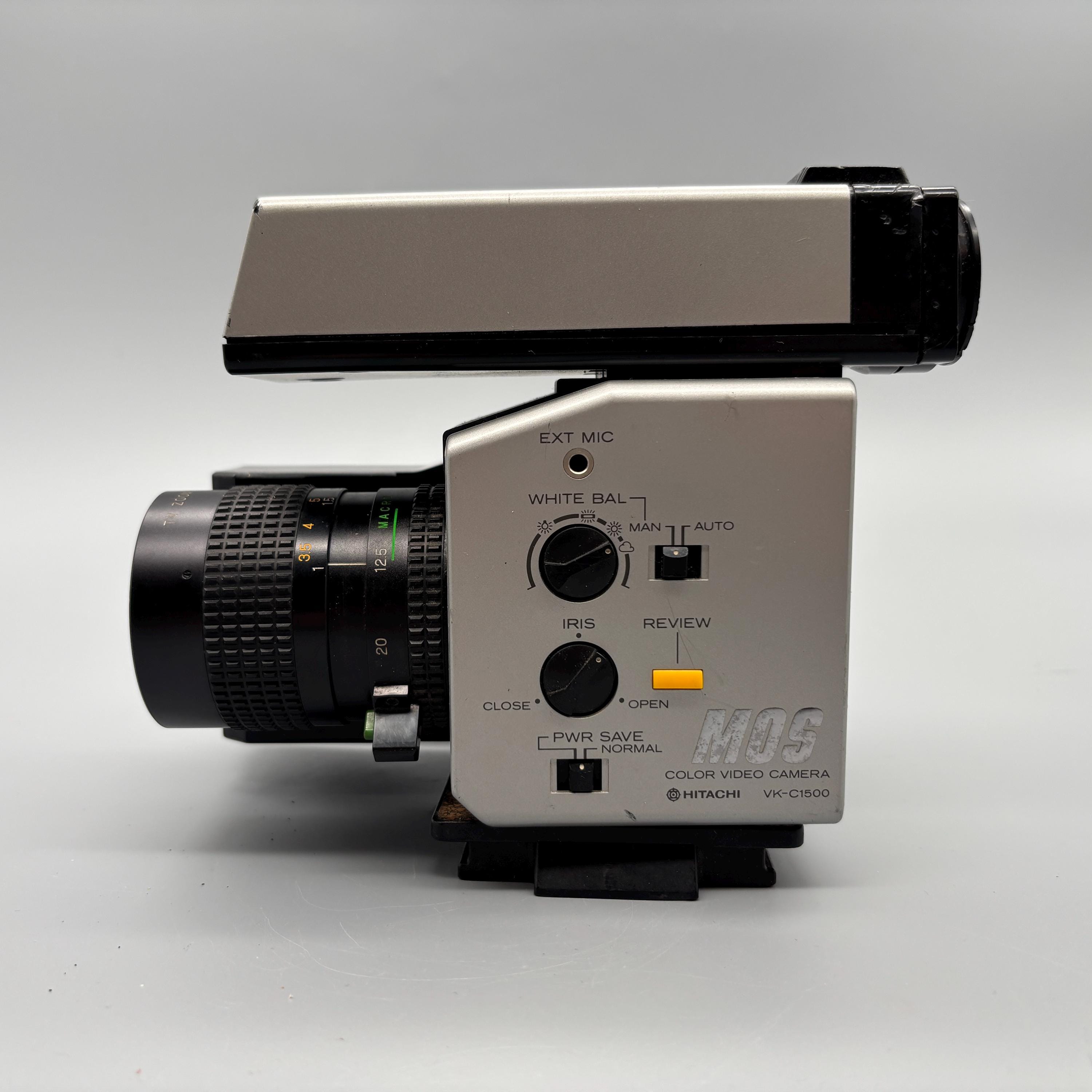 Vintage Hitachi VK-C1500 Color Video Camera Camcorder Head MOS