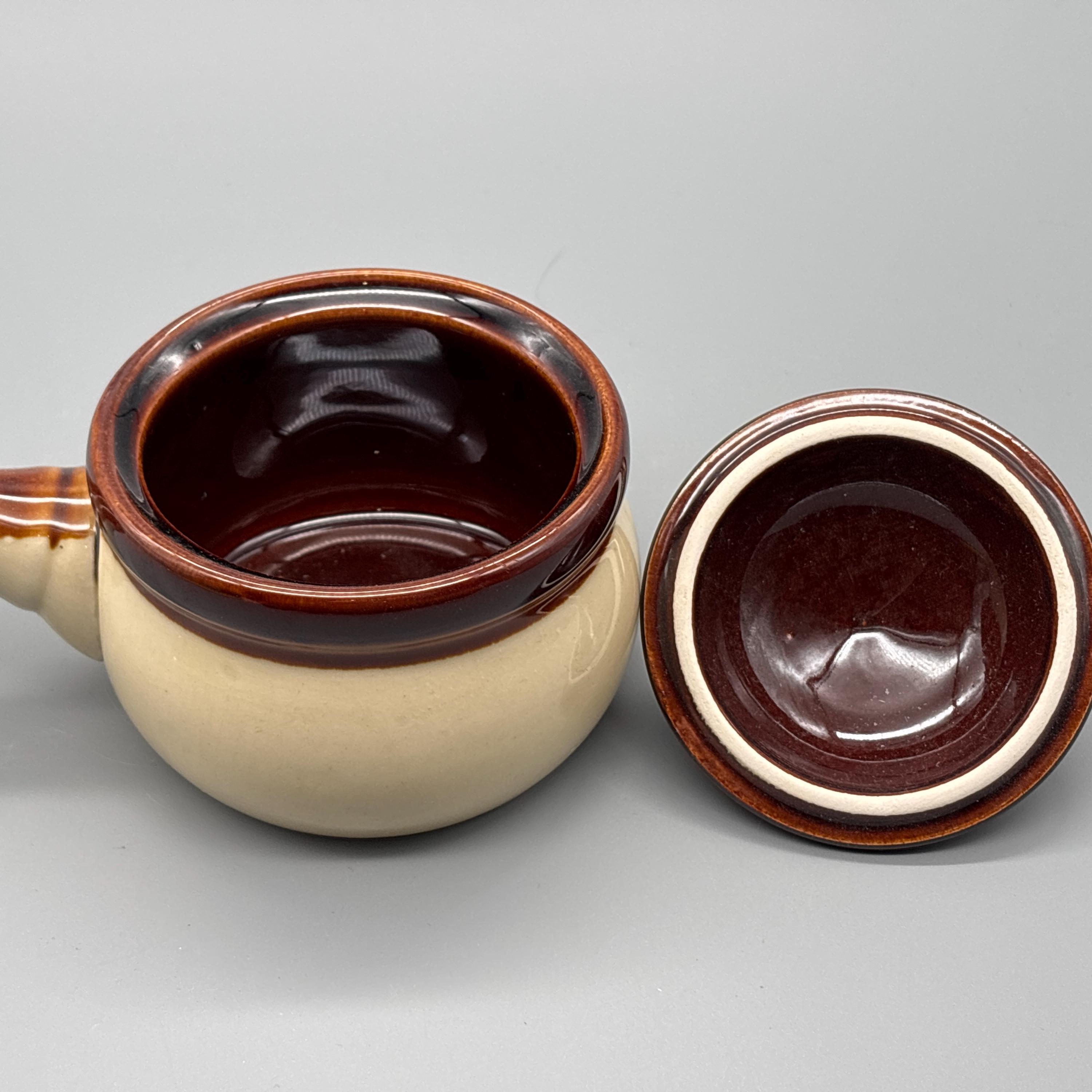 4 Bols à Soupe Avec Poignées En Céramique - 11 Cm, 250