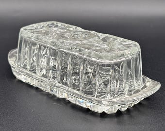 ブリリアンスカットガラスのダビデの星型バター皿 - Etsy 日本