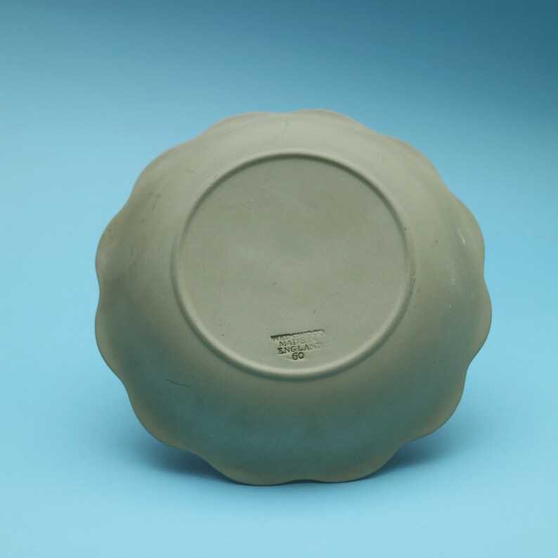 Wedgwood Sage Green Jasperware Scalloped Pin Tray WWJWG39 Etsy