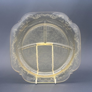 Federal Glass Amber Madrid Depression Glass Replacement Pieces | Creamer Sugar Pitcher Plate Platter Cake 1930s