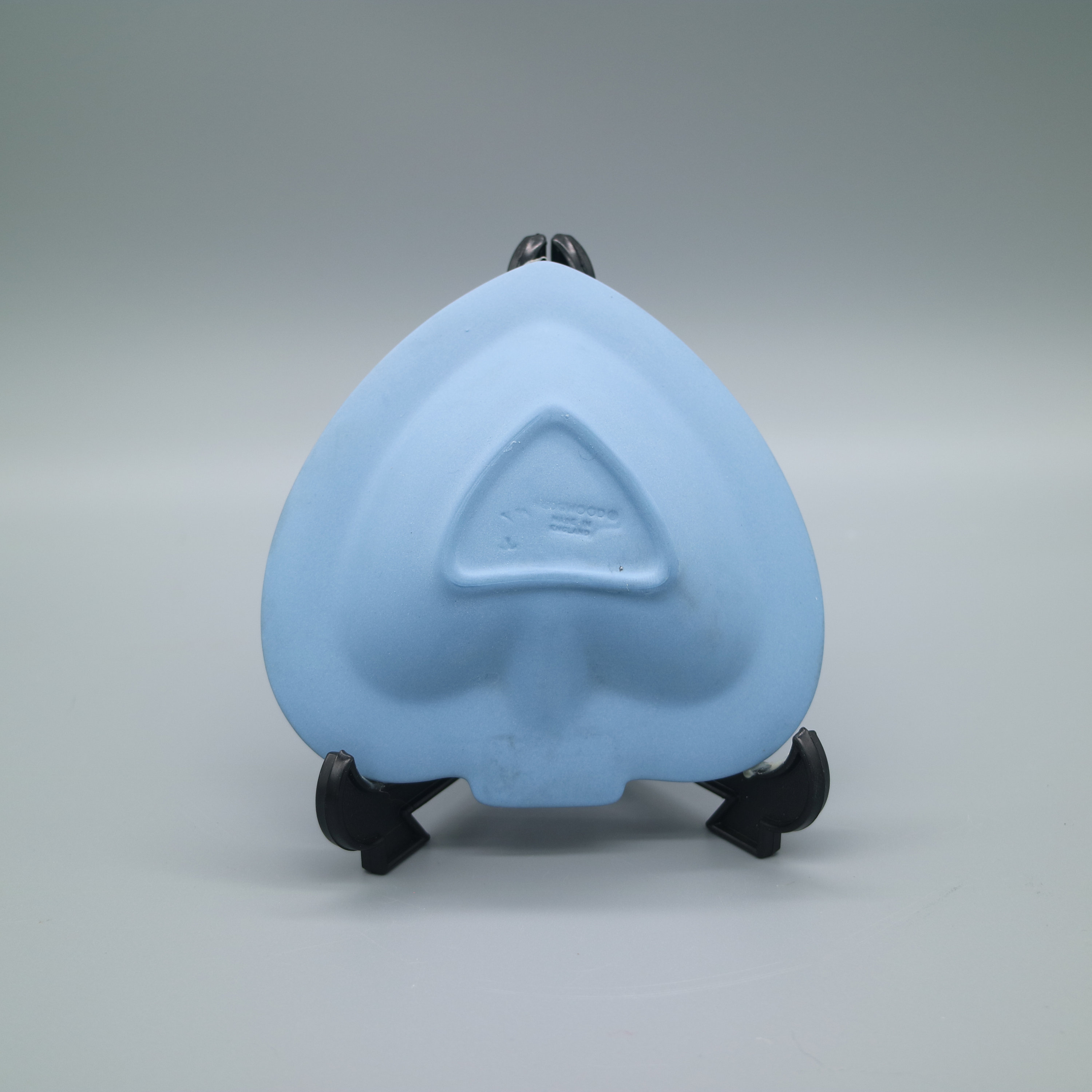 ヴィンテージ ウェッジウッド ブルー ジャスパーウェア ハート型 小物