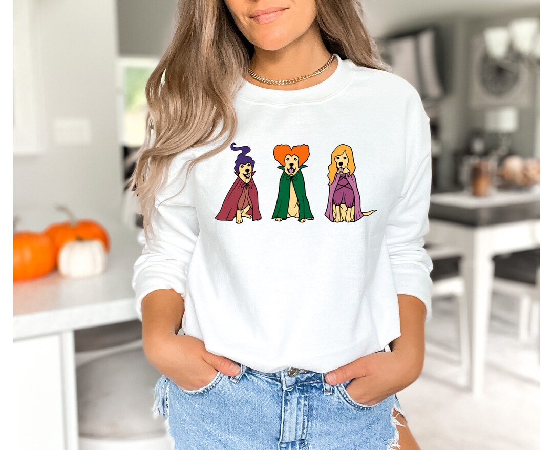 Halloween Dog Shirt Hocus Pocus Dogs Spooky Dog Shirt for Etsy