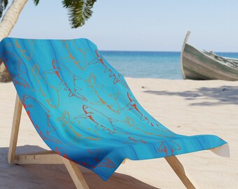 Poncho Mare Donna Highdi Asciugamano Poncho Adulto, Stampa Strisce Telo Mare Con Cappuccio Poncho Asciugamano Per Uomo Donna Poncho Surf Microfibra Poncho Da Bagno Asciugamano Da Mare Per Nuoto (Motivo Chevron Poncho - 12