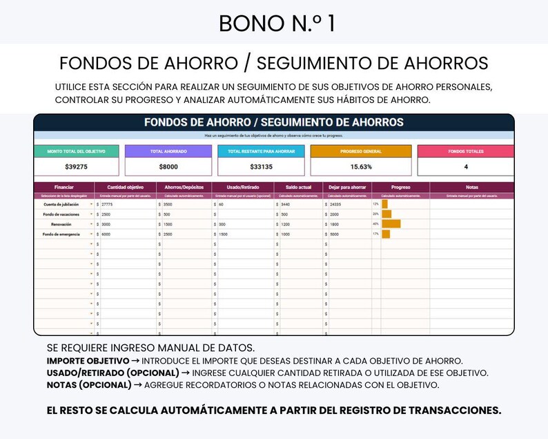Español 50/30/20 Budget / Presupuesto 50 30 20 / Plantillas de Finanzas ...