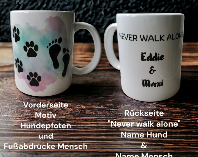 DOG/ Mug Personalized with name and motif / Ceramic / Gift / Coffee mug / Desired text / Mug with message / Family/Friends