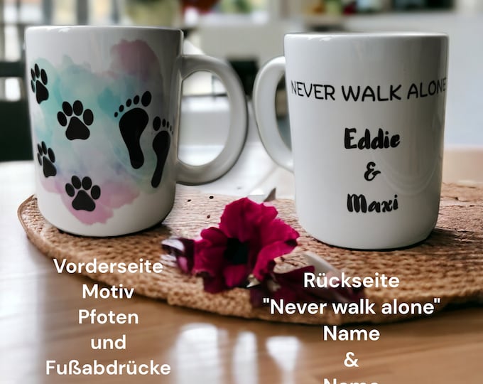 DOG/ Mug Personalized with name and motif / Ceramic / Gift / Coffee mug / Desired text / Mug with message / Family/Friends