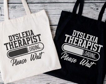 Future Dyslexia Therapist Tote Bag, Graduation Gift for Dyslexia Therapist, Dyslexia Graduate, Dyslexia Therapist Gift, Literacy Coach Gift