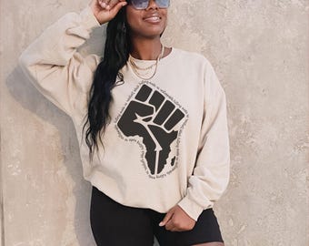 Black History Month Sweatshirt, Unisex Sweatshirt, Black Pride, Black Excellence, Black History Month Crewneck, BHM Gift, African American
