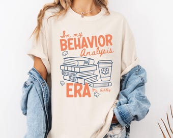 Personalized Registered Behavior Technician Comfort Colors® Shirt, ABA Therapy Shirt, Custom RBT Gift, Applied Behavior Analysis, RBT Era