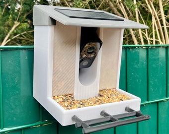 Vogelfutterspender - Mit Kamera - Solar - Bewegungsmelder Vogelfutterhaus