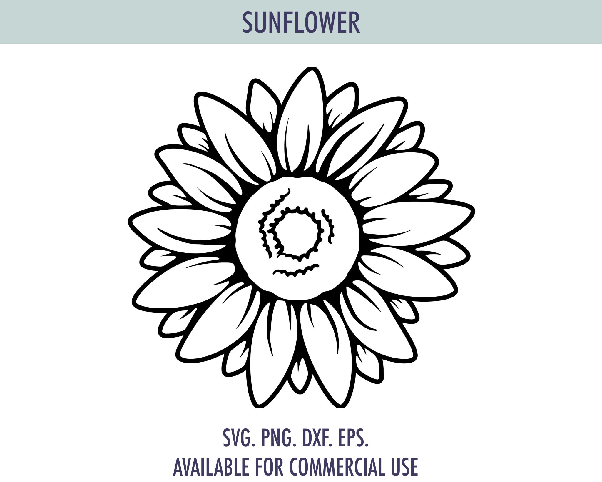 Sunflower svg birth month flower svg birth flower svg Etsy México