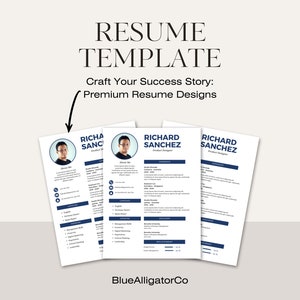 Product Designer CV Resume || Modern Resume || CV Layout || Executive Resume || Customizable Minimalist CV