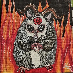 Hamster des flammes infernales
