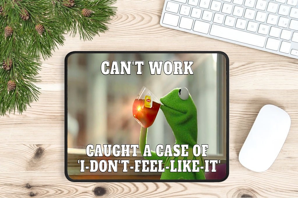 Ti Might Be Un Ar-H-Le PC Computer Mouse Pad - Amore Valentines Day