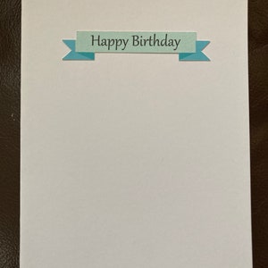 Happy Birthday Card Making Sentiments: Multicolored Embellishments Banners image 2