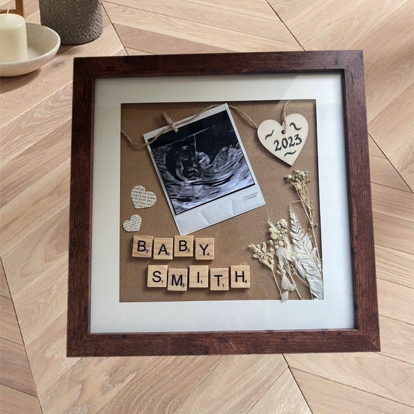 Baby Scan Frame Etsy UK
