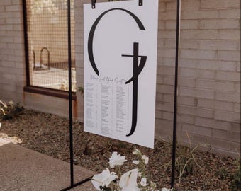 Welcome sing wedding - 50 x 70 cm