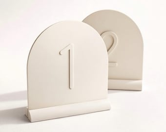 PLA wedding table number indicator
