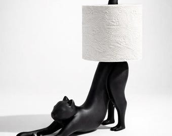 Cat or Dog Shaped Toilet Paper Holder – PLA