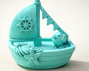 Boat favors for baptisms and births