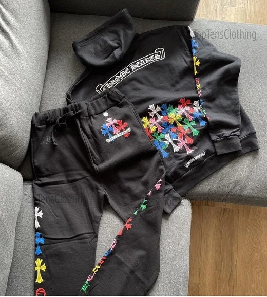 Chrome Heart Sweatpants - Etsy