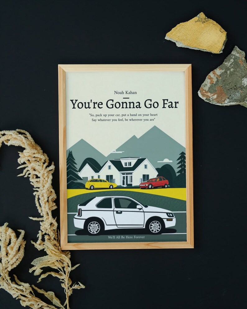 Noah Kahan 'you're Gonna Go Far' Digital Etsy