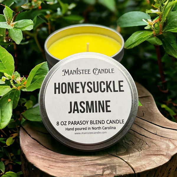 Honeysuckle Jasmine - Candle - Waxmelt - Highly Scented - Floral