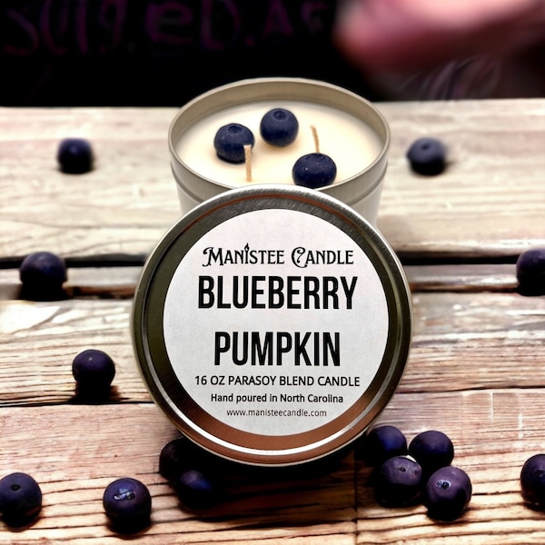 Blueberry Pumpkin - Highly Scented Candles & Waxmelts for Fall - Autumn