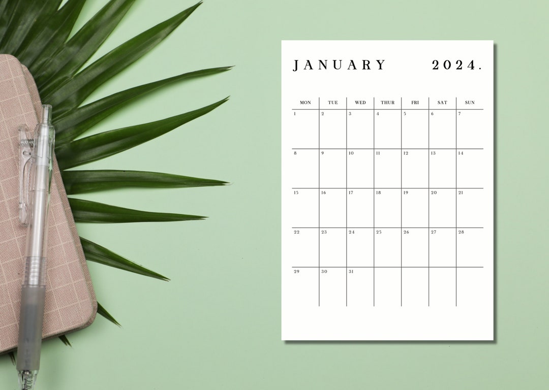 2024-printable-calendar-portrait-monthly-calendar-digital-etsy