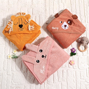 Baby Hooded towel with name, baby gifts, personalized gifts baby, baby towel, birth, towel baby, baptism
