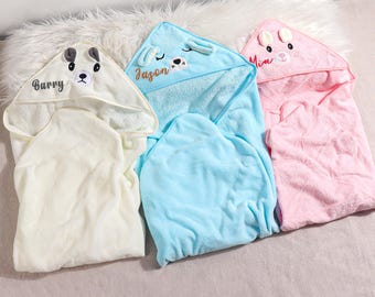 Hooded towel baby, Personalized hooded towel, Baby gift, Baby towel with hood,  Personalized baby gift,Custom baby bath towel