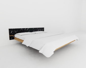 FURNITURE｜Eco-Friendly Floating Bed California King Size - DIY Build Plans