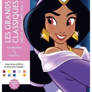 Les Grands Classiques Special Debutants Vol 2, 100 páginas para colorir por números em PDF | Colorir com mistério | Páginas para colorir para Procreate | Download instantâneo