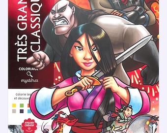 Tres Grands Classiques color by number PDF