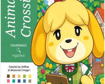 Coloriage par numéros (PDF) | Coloriage mystère | Pages à imprimer et compatibles Procreate | Téléchargement instantané