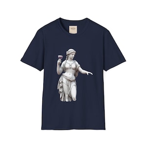 Classical Hedonism - Ancient Philosophy Shirt - Greek Wisdom Graphic Tee - Unisex Cotton T-Shirt