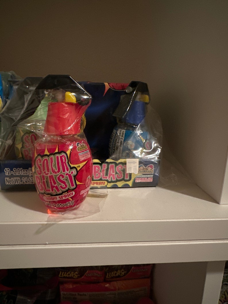 Sour Blast Candy Spray Etsy