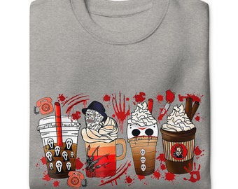 Scary Movie Coffee Sweatshirt