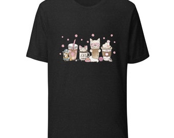 Cat Mom Coffee Tee