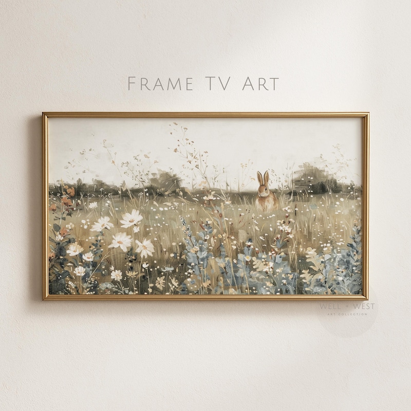 Rabbit Landscape Digital - Etsy